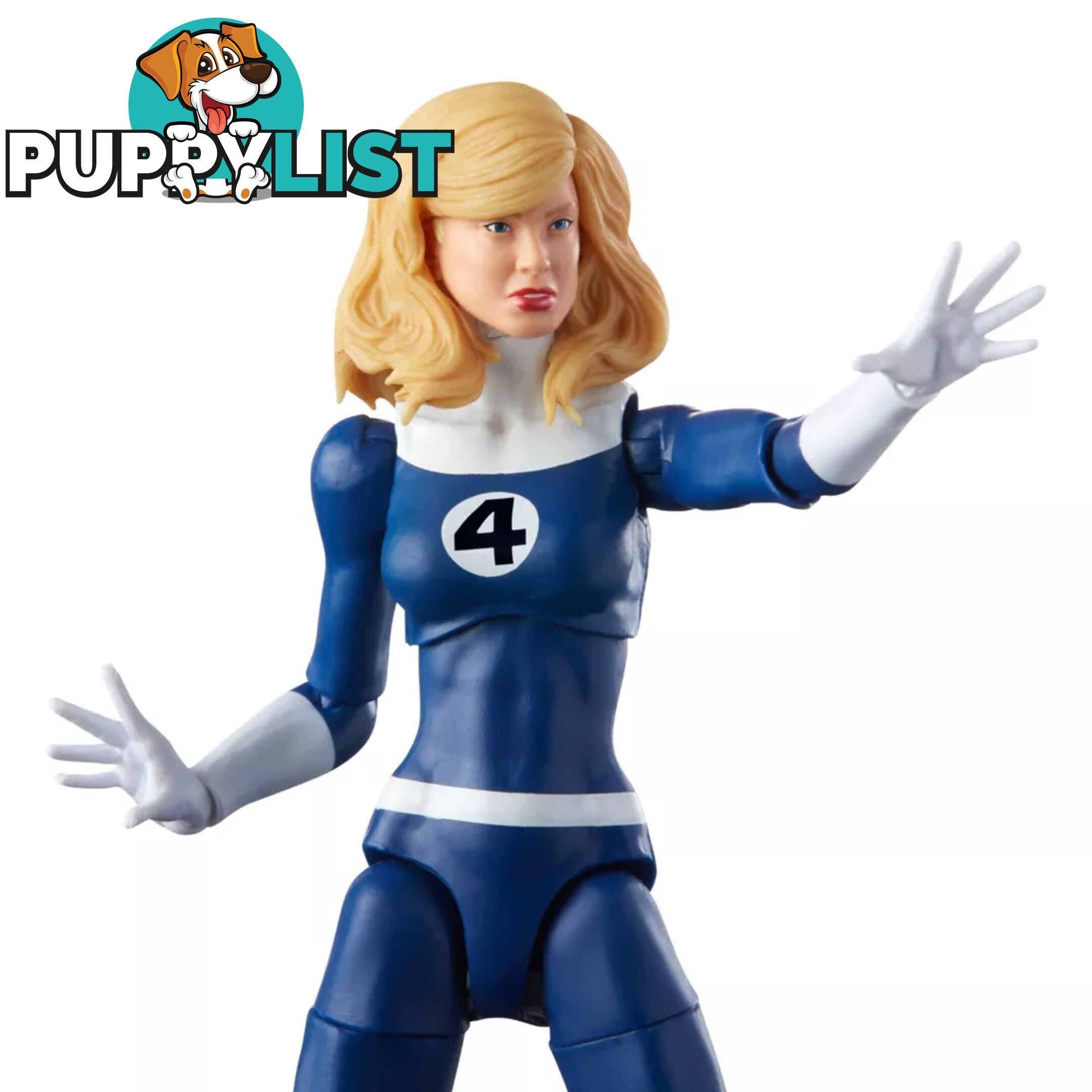 Marvel Legends Series Retro 6inch Fantastic Four Invisible Woman Figure Hasbro - Hbf01715loo - 5010993842551