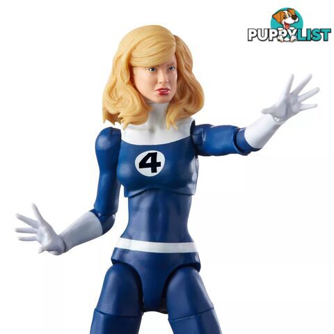 Marvel Legends Series Retro 6inch Fantastic Four Invisible Woman Figure Hasbro - Hbf01715loo - 5010993842551