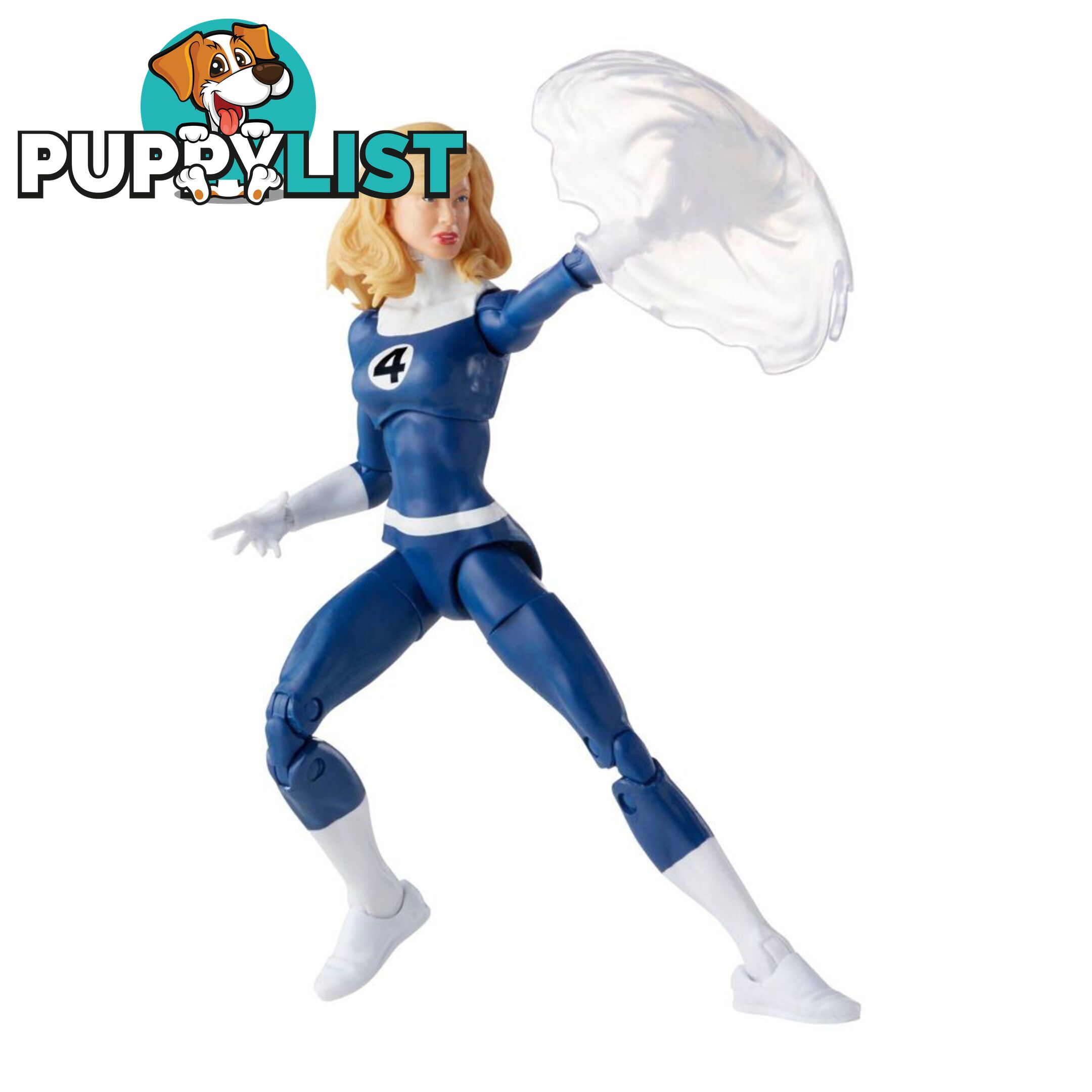 Marvel Legends Series Retro 6inch Fantastic Four Invisible Woman Figure Hasbro - Hbf01715loo - 5010993842551