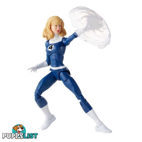 Marvel Legends Series Retro 6inch Fantastic Four Invisible Woman Figure Hasbro - Hbf01715loo - 5010993842551