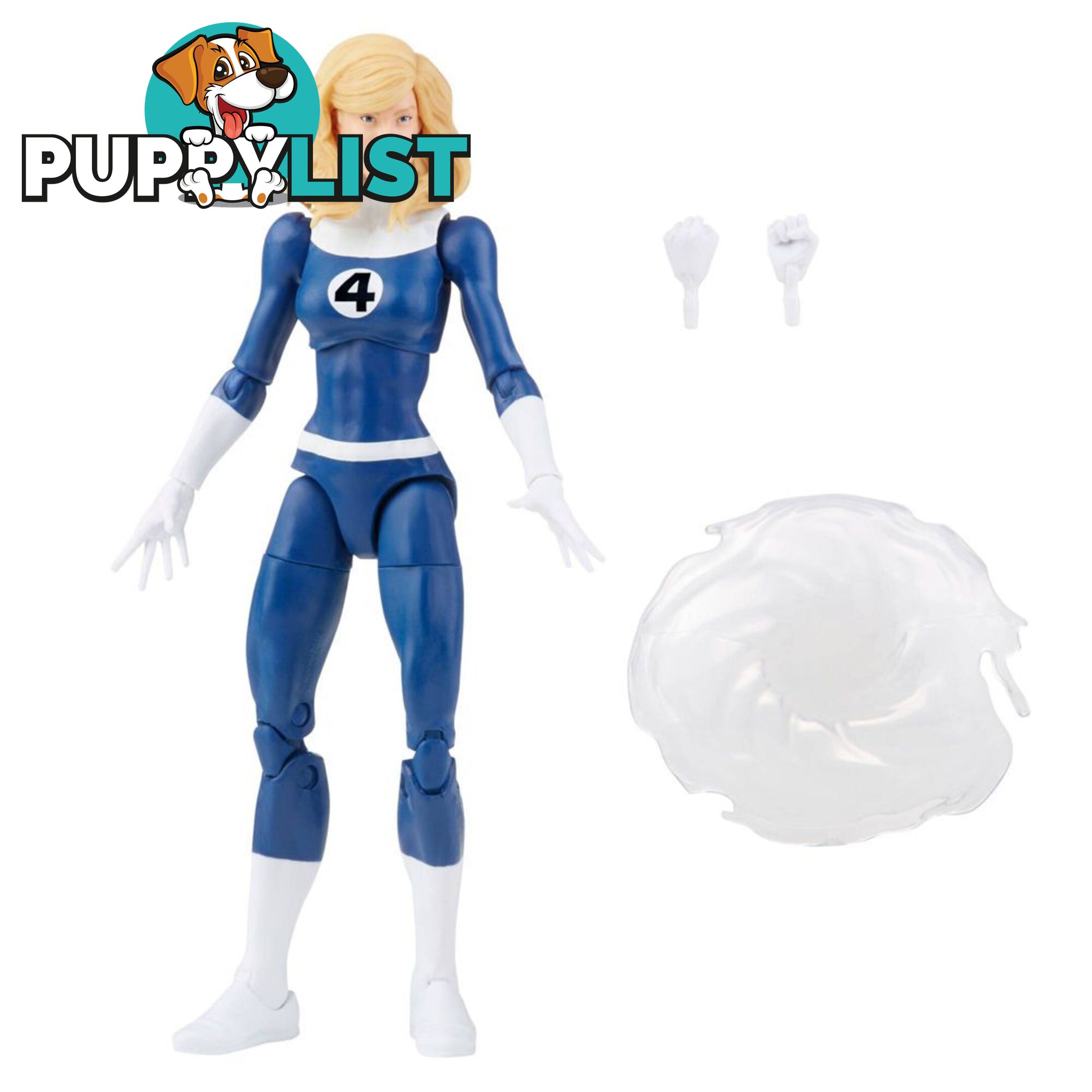 Marvel Legends Series Retro 6inch Fantastic Four Invisible Woman Figure Hasbro - Hbf01715loo - 5010993842551