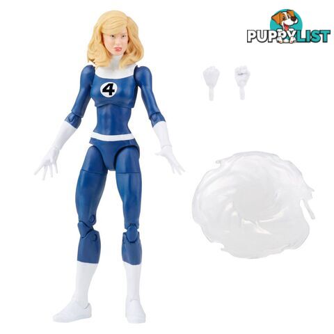 Marvel Legends Series Retro 6inch Fantastic Four Invisible Woman Figure Hasbro - Hbf01715loo - 5010993842551