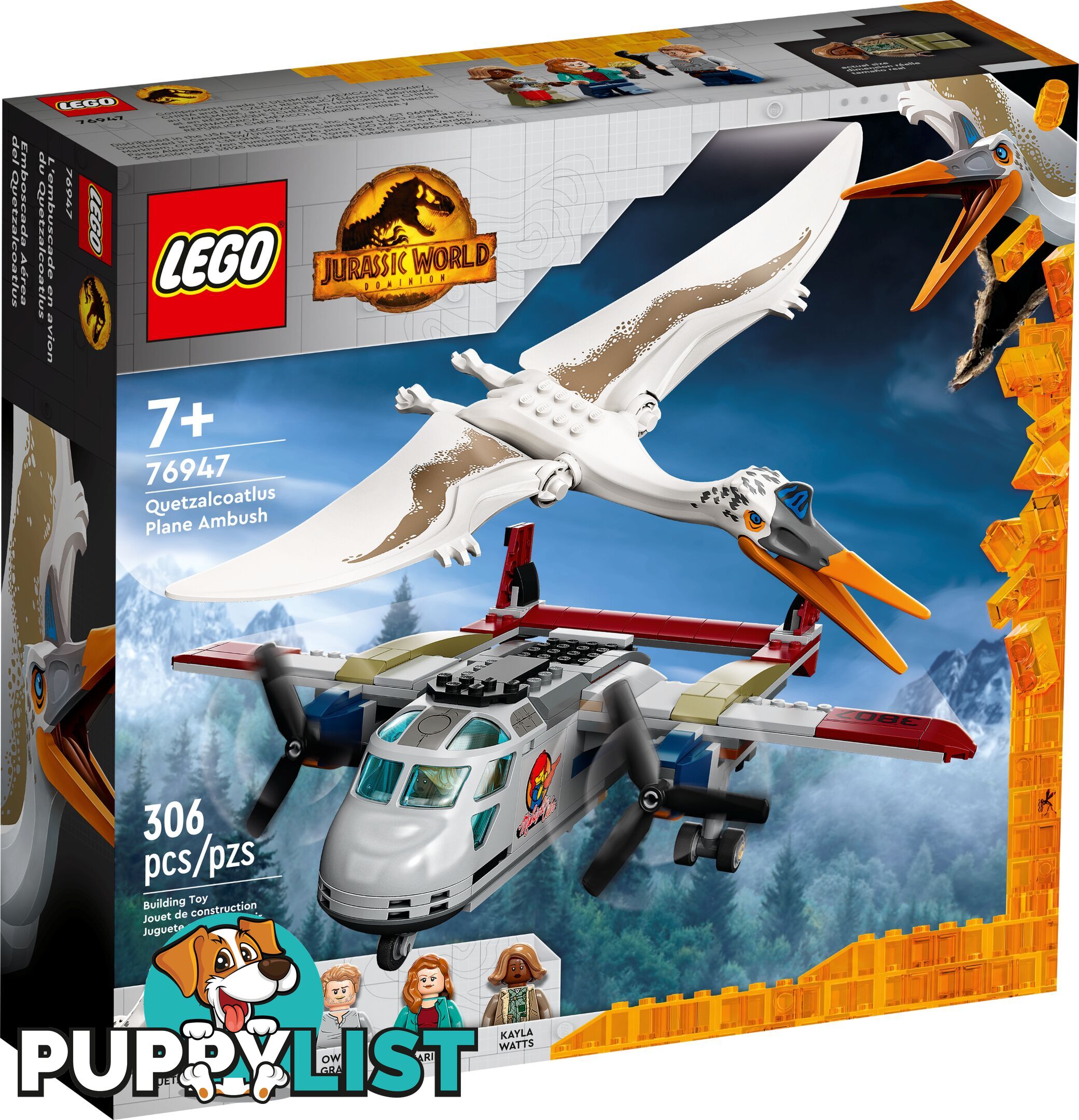 LEGO 76947 Quetzalcoatlus Plane Ambush - Jurassic World - 5702016913538