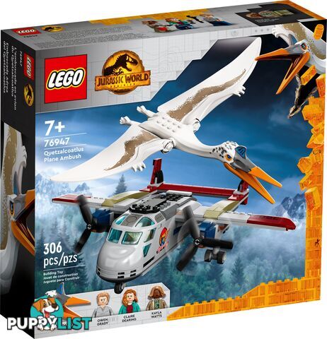 LEGO 76947 Quetzalcoatlus Plane Ambush - Jurassic World - 5702016913538