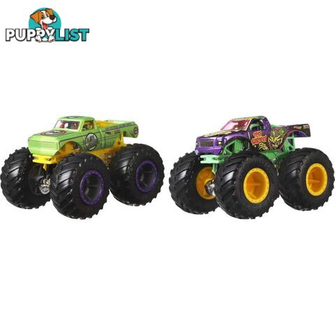 Hot Wheels® - Monster Trucks 1:64 Scale 2-packs - Mafyj64 - 887961705430