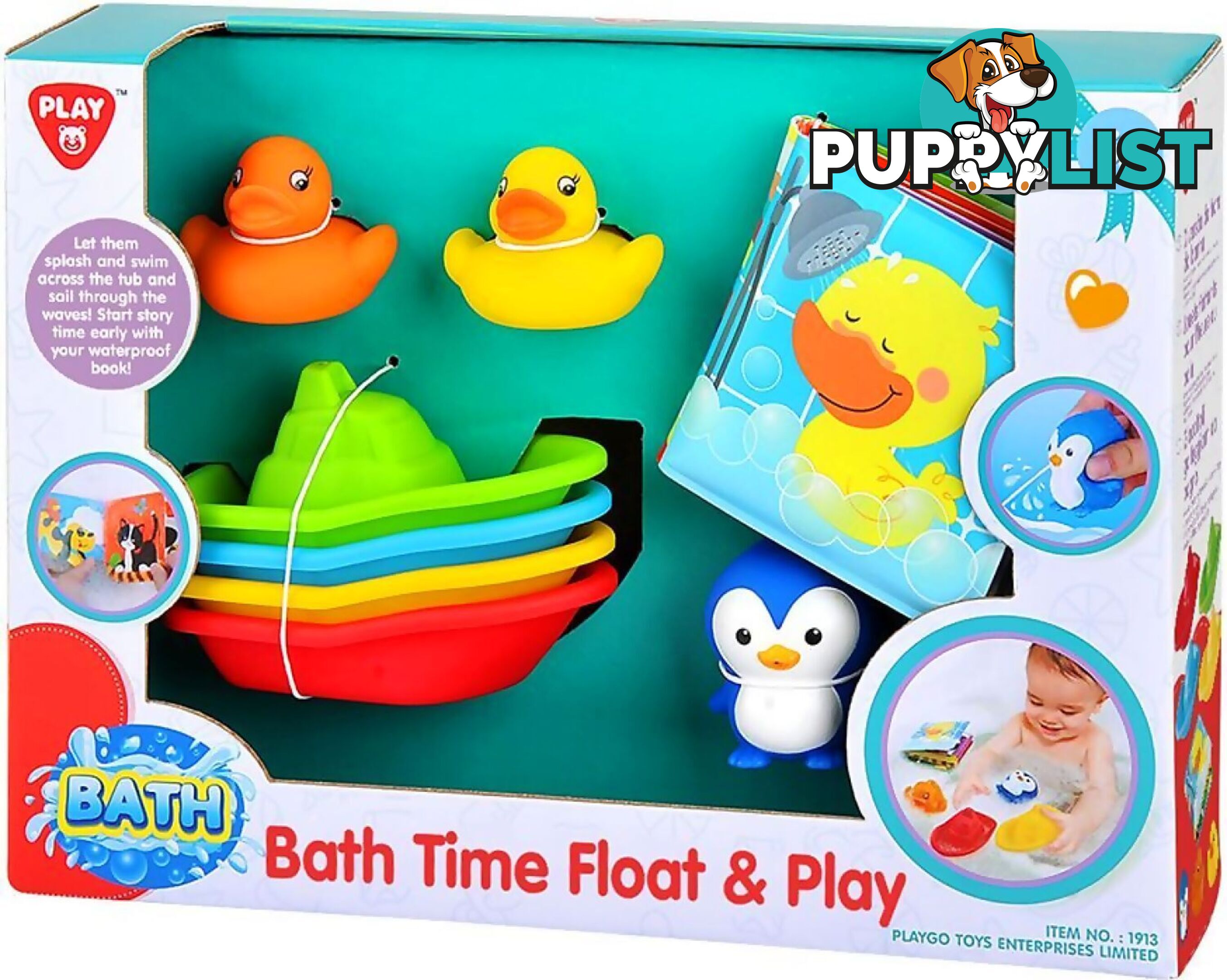 Playgo Toys Ent. Ltd. - Bath Time Float & Play - Art67139 - 4892401019134