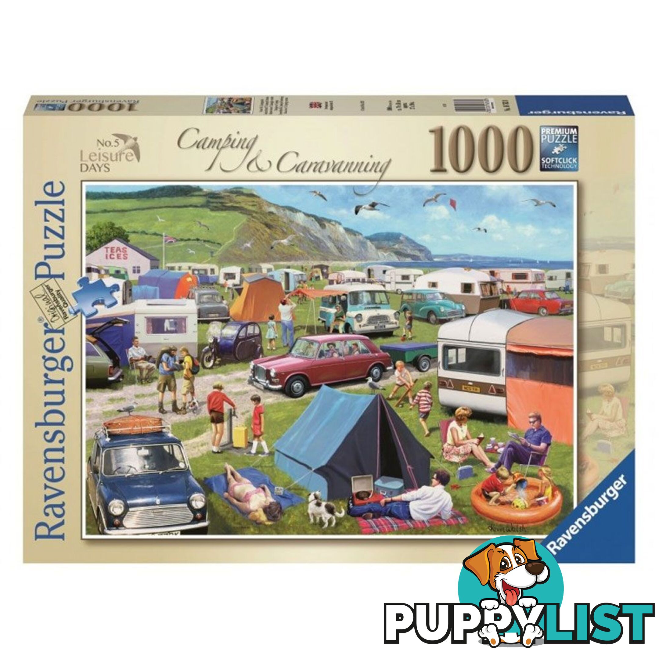 Ravensburger - Jigsaw Puzzle Camping & Caravanning Leisure Days Jigsaw Puzzle 1000 Pieces - Mdrb16763 - 4005556167630