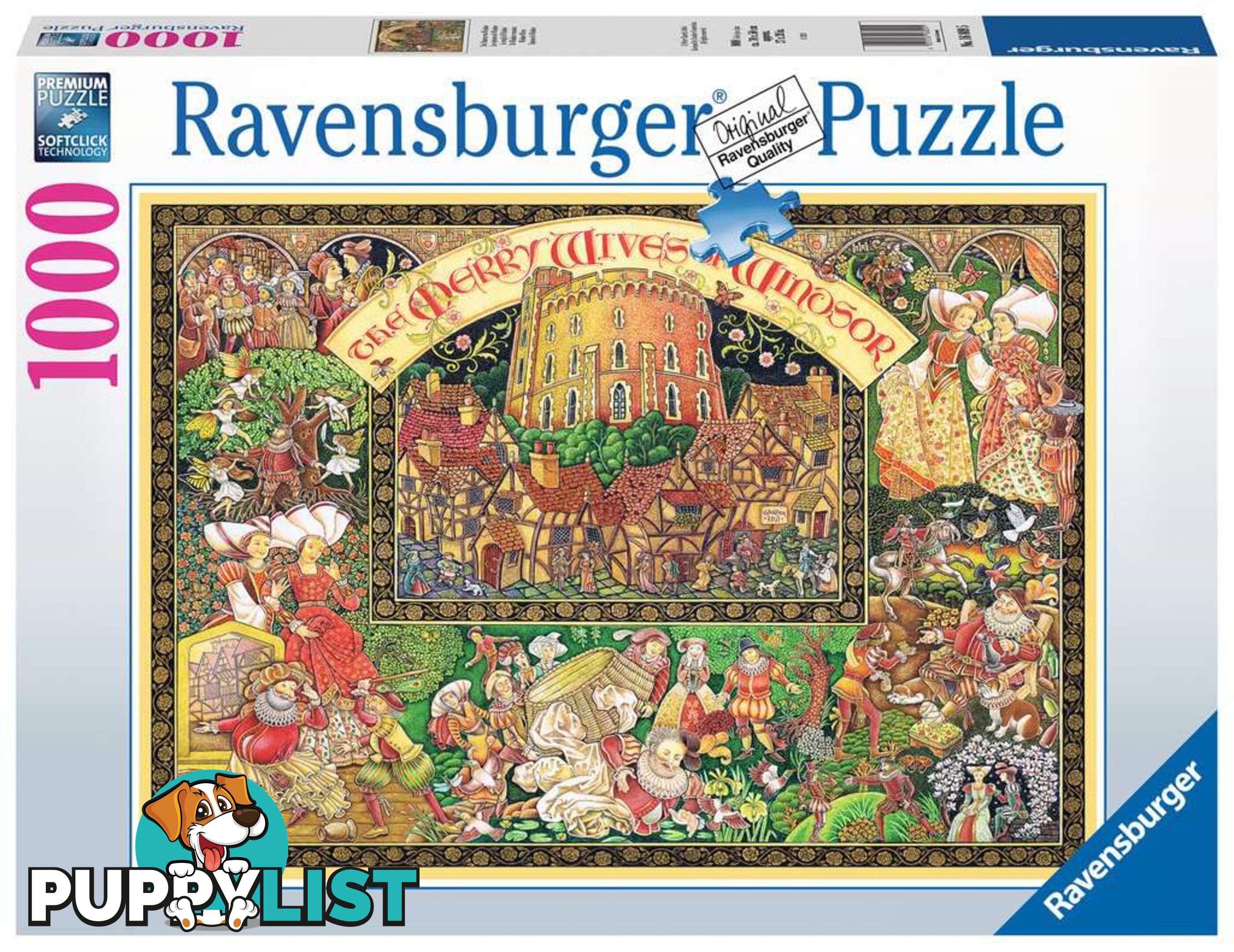 Ravensburger - Windsor Wives Jigsaw Puzzle 1000pc Rb16809 - 4005556168095