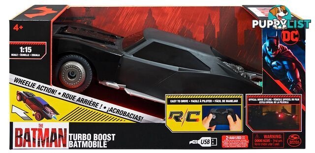 Batman Movie Turbo-boost Batmobile - Si6061300 - 778988369616