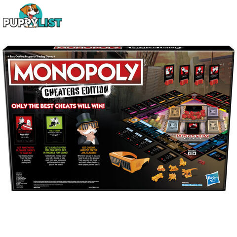 Hasbro Monopoly Cheaters Edition - Hbf80412842 - 195166213255