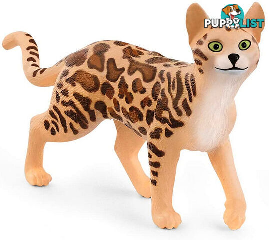 Schleich - Bengal Cat Figurine Sc13918 - 4059433321417