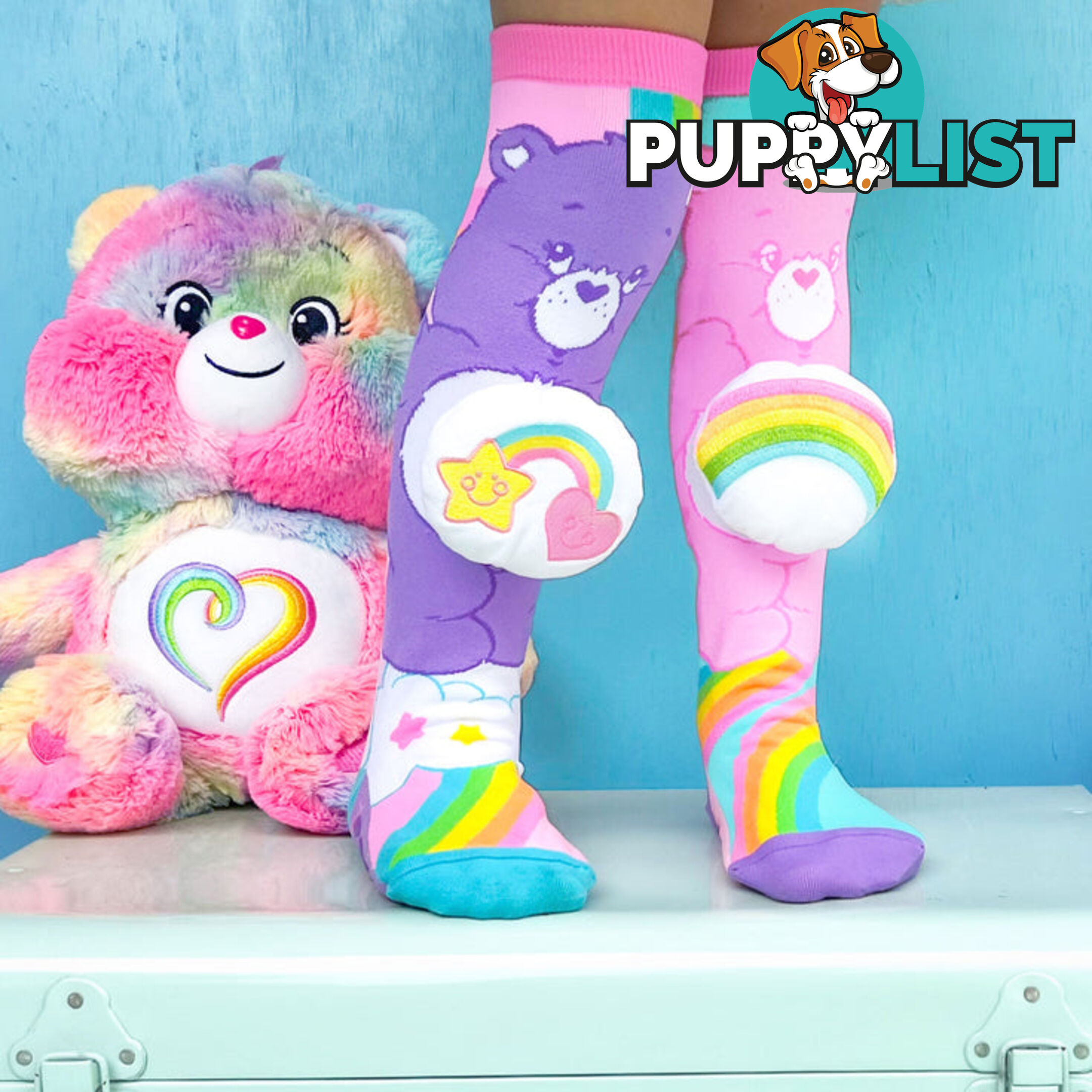 MADMIA -  Socks Toddler Age 3-5y Care Bear Besties - Mucb001t - 9355645002355