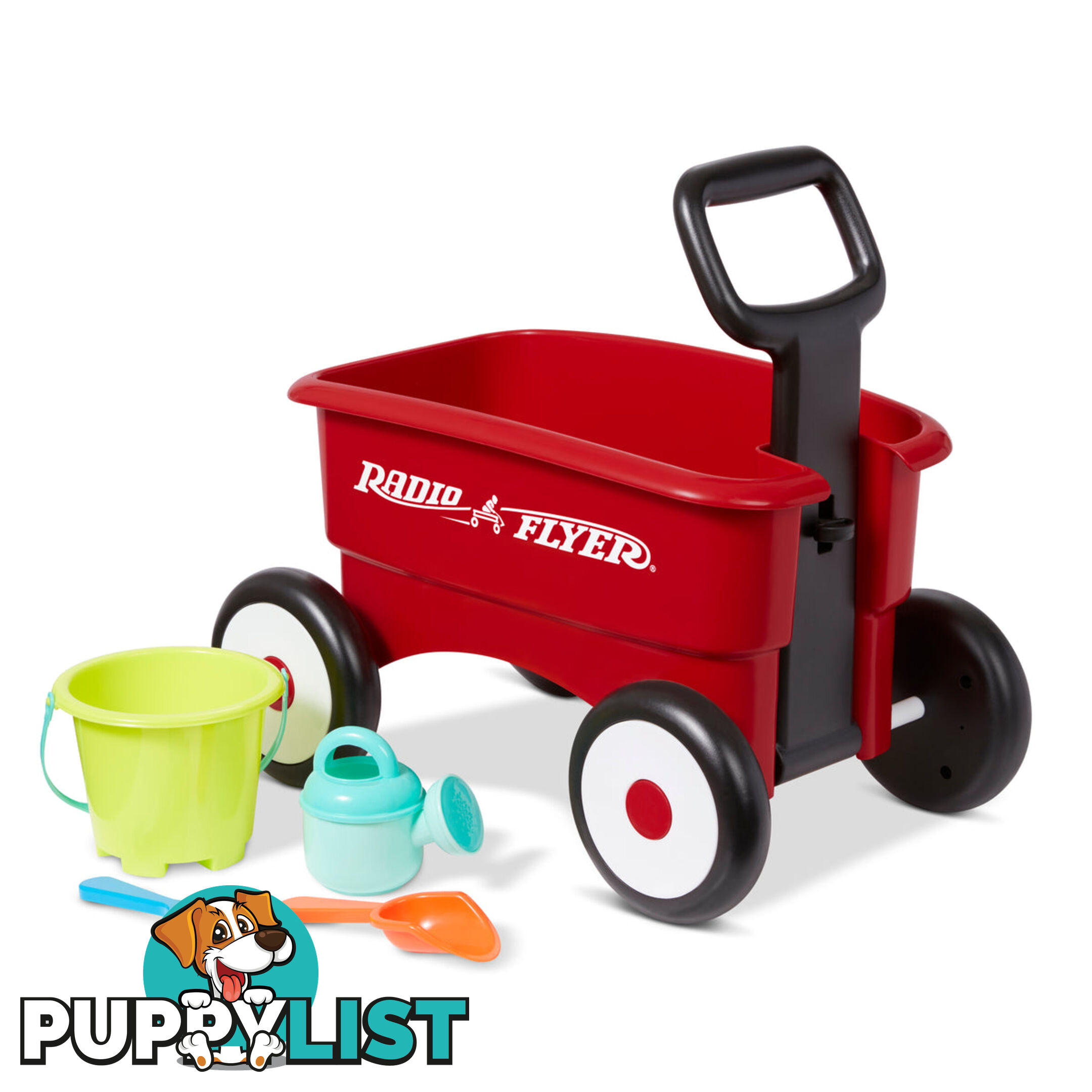 Radio Flyer - 2-in-1 Wagon With Garden Tools Art65902 - 042385115078