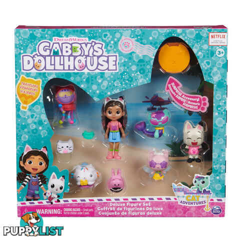 Gabby's Dollhouse -Travelers Deluxe Figure Set - Si6067214 - 778988469163