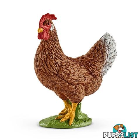 Schleich - Hen  Farm World Animal Figurine Sc13826 - 4055744012471