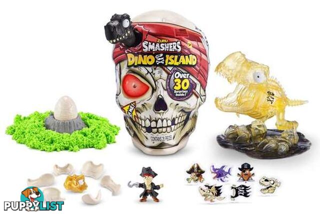 Zuru - Smashers Dino Island Giant Skull - Assorted Styles (Chosen at Random) - Azazt7488 - 193052037992