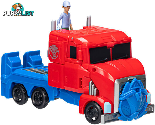 Transformers - Earthspark Spin Changer Optimus Prime & Robby Malto - Hasbro - Hbf76635loo - 5010996101822