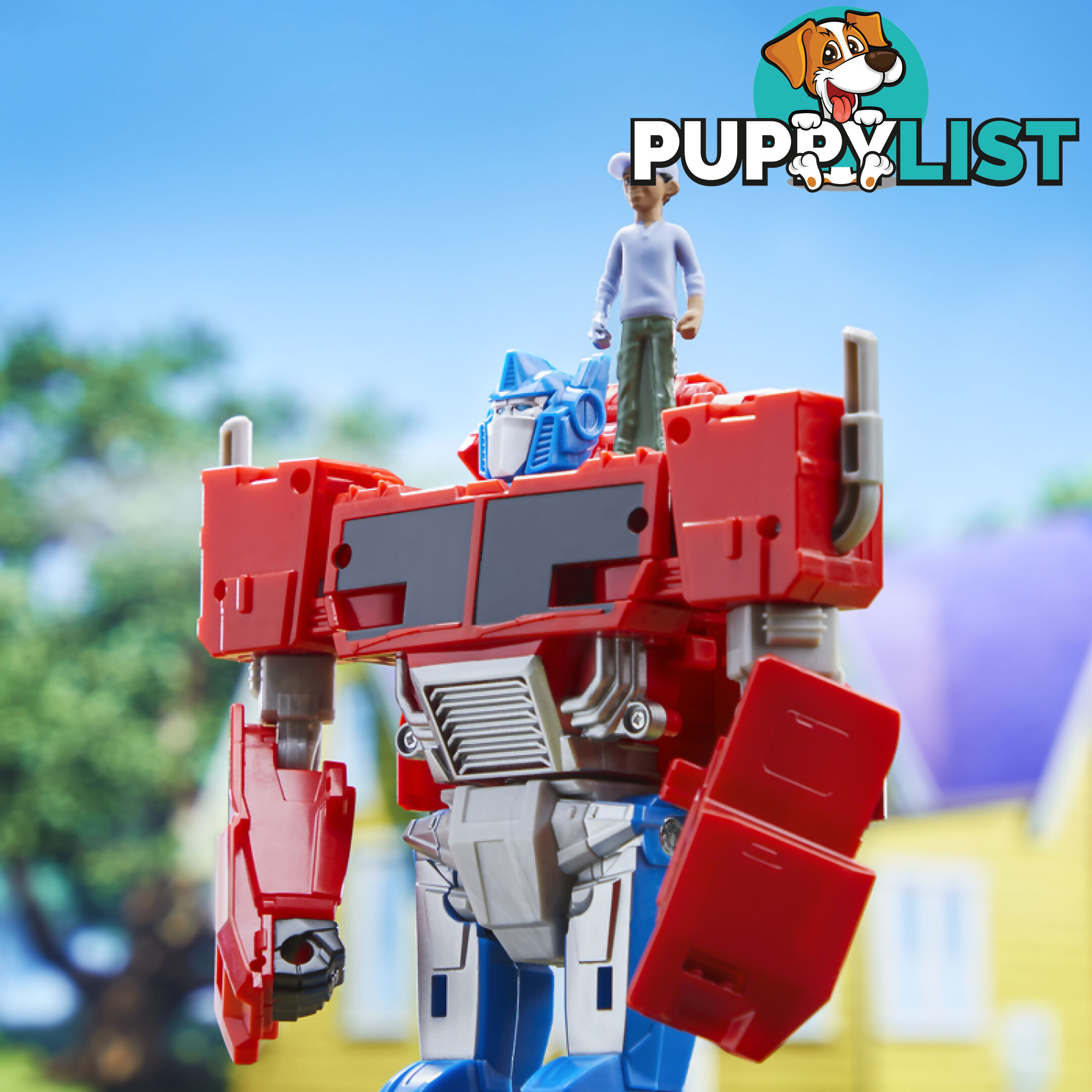 Transformers - Earthspark Spin Changer Optimus Prime & Robby Malto - Hasbro - Hbf76635loo - 5010996101822