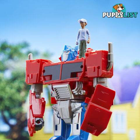 Transformers - Earthspark Spin Changer Optimus Prime & Robby Malto - Hasbro - Hbf76635loo - 5010996101822