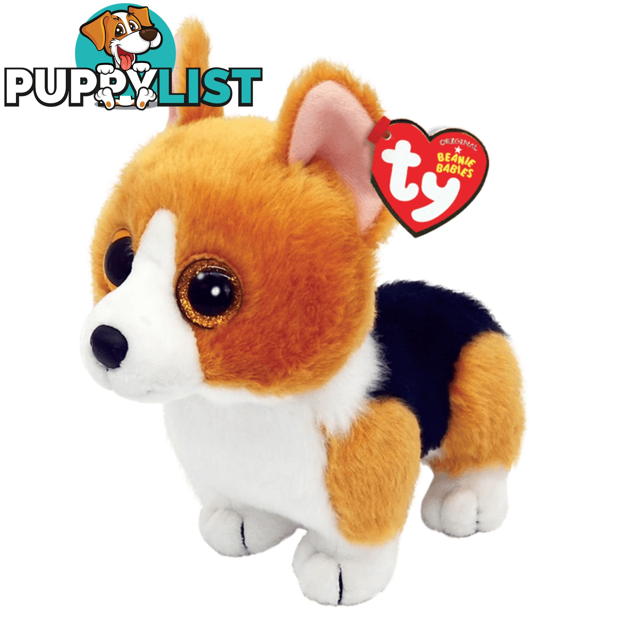 Ty Beanie Boos - Colin - Corgi Dog 15cm Small - 008421402427