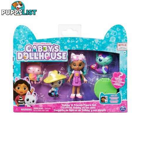 Gabby's Dollhouse - Friends Figure Pack - Si6065350 - 778988437070