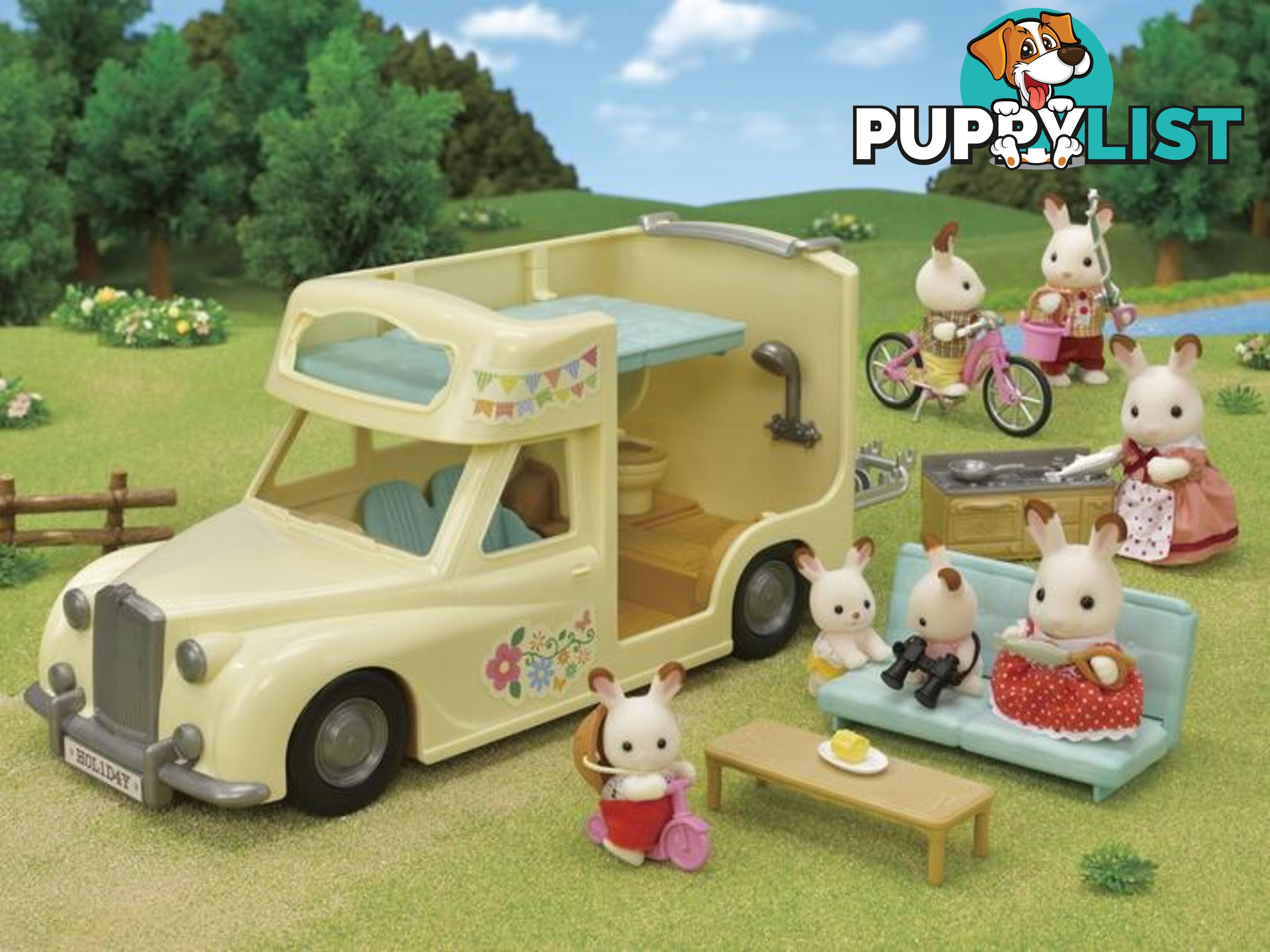 Sylvanian Families - Family Campervan Sf5454 - 5054131054543