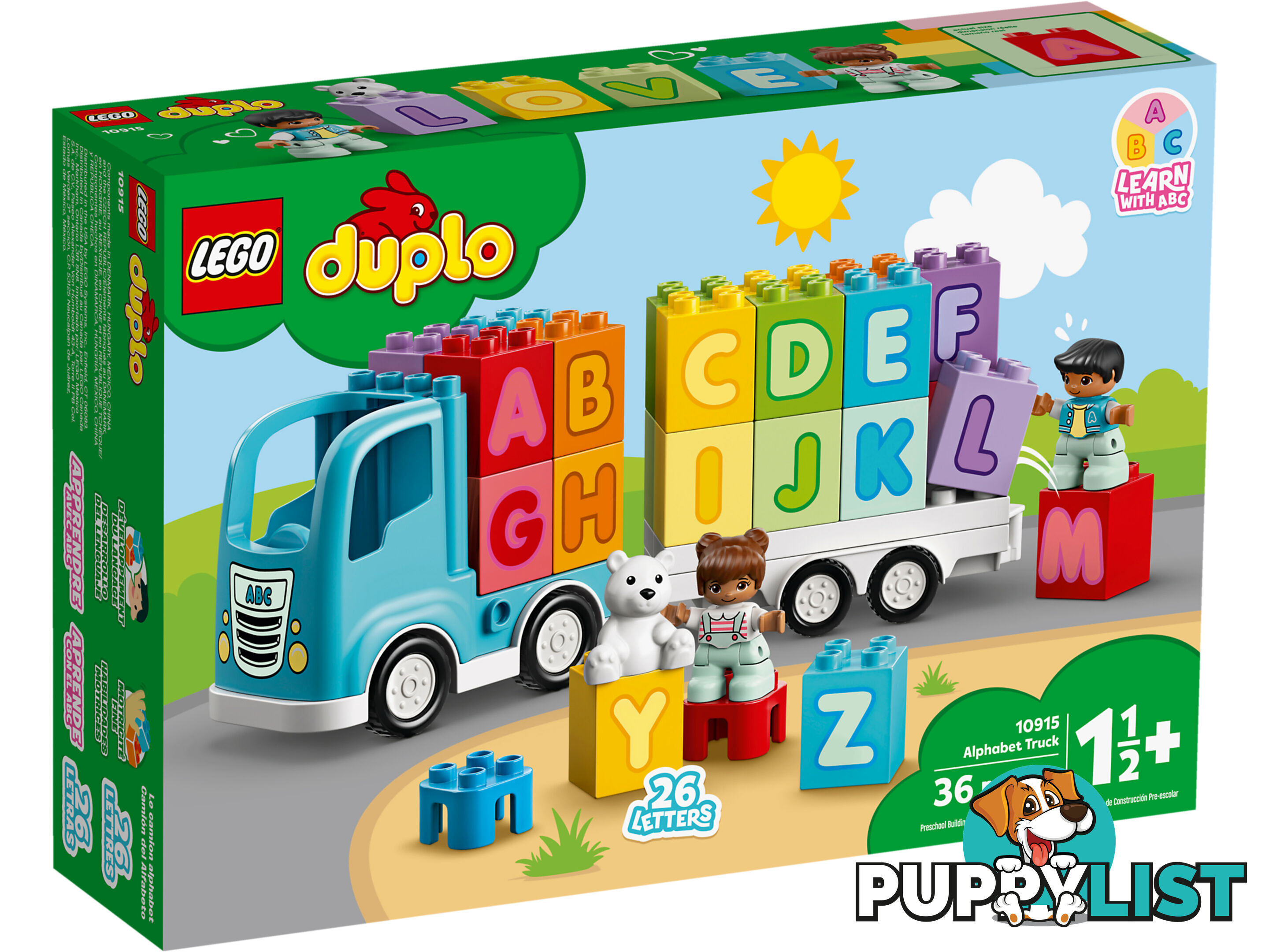 LEGO 10915 Alphabet Truck   - DUPLO - 5702016617764