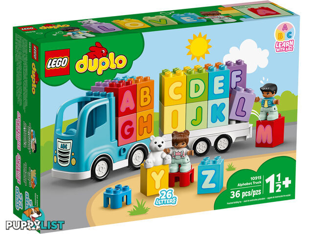 LEGO 10915 Alphabet Truck   - DUPLO - 5702016617764