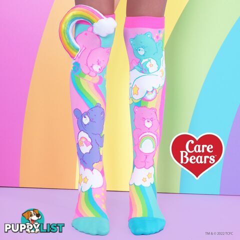 MADMIA -  Socks Kids & Adults Age 6y+ - Care Bear Rainbow - Mucb002 - 9355645002362