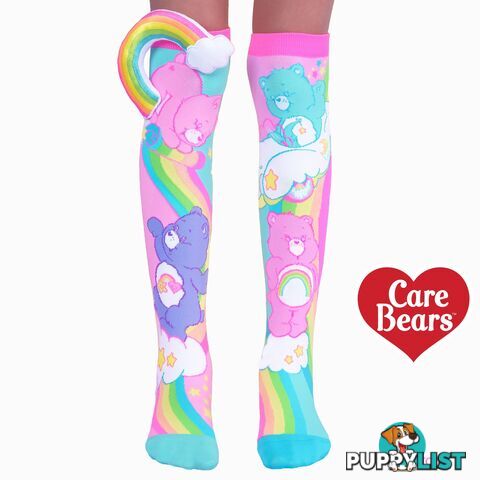 MADMIA -  Socks Kids & Adults Age 6y+ - Care Bear Rainbow - Mucb002 - 9355645002362