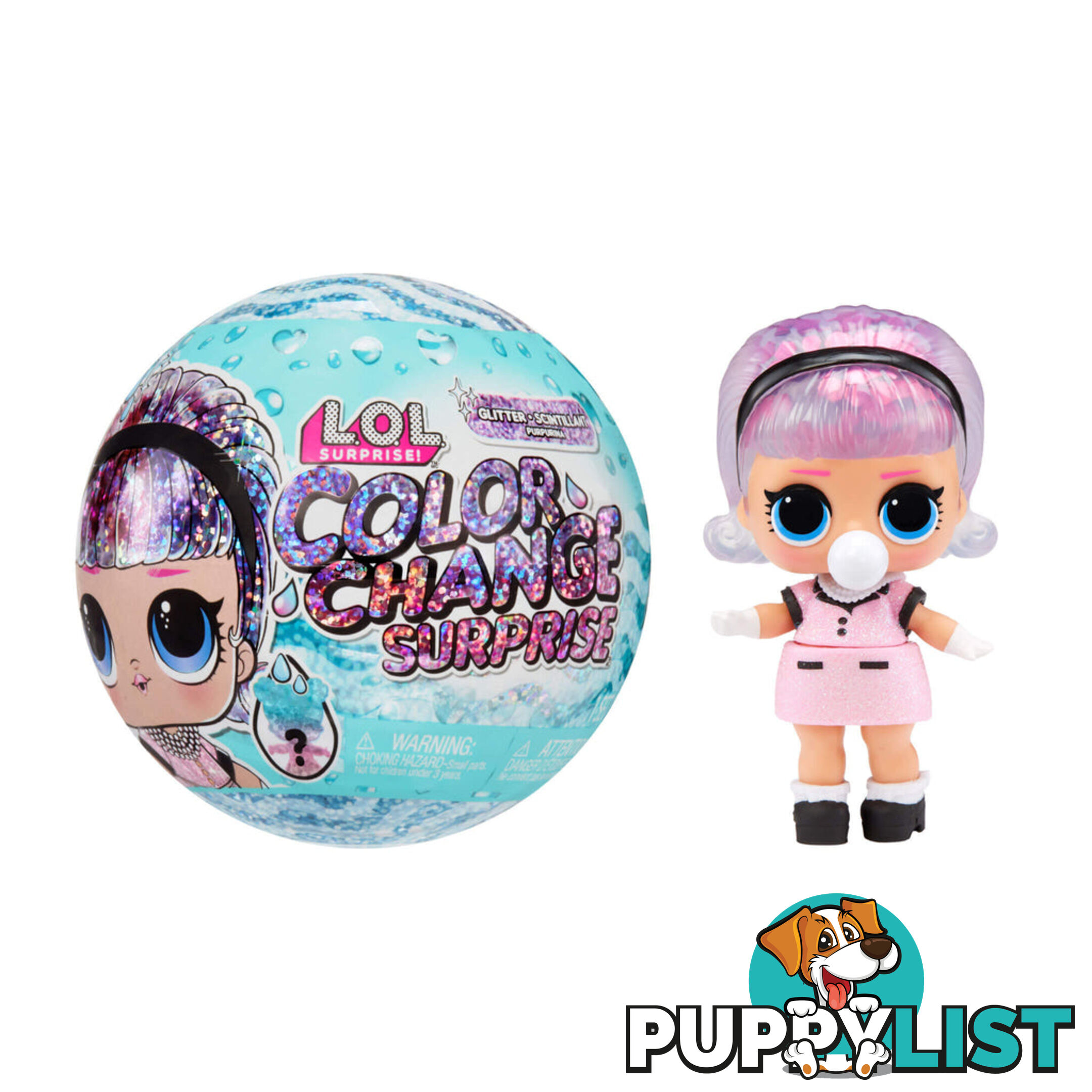 L.O.L Surprise Glitter Color Change Dolls With 7 Surprises - Bj585299 - 035051585299