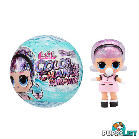 L.O.L Surprise Glitter Color Change Dolls With 7 Surprises - Bj585299 - 035051585299