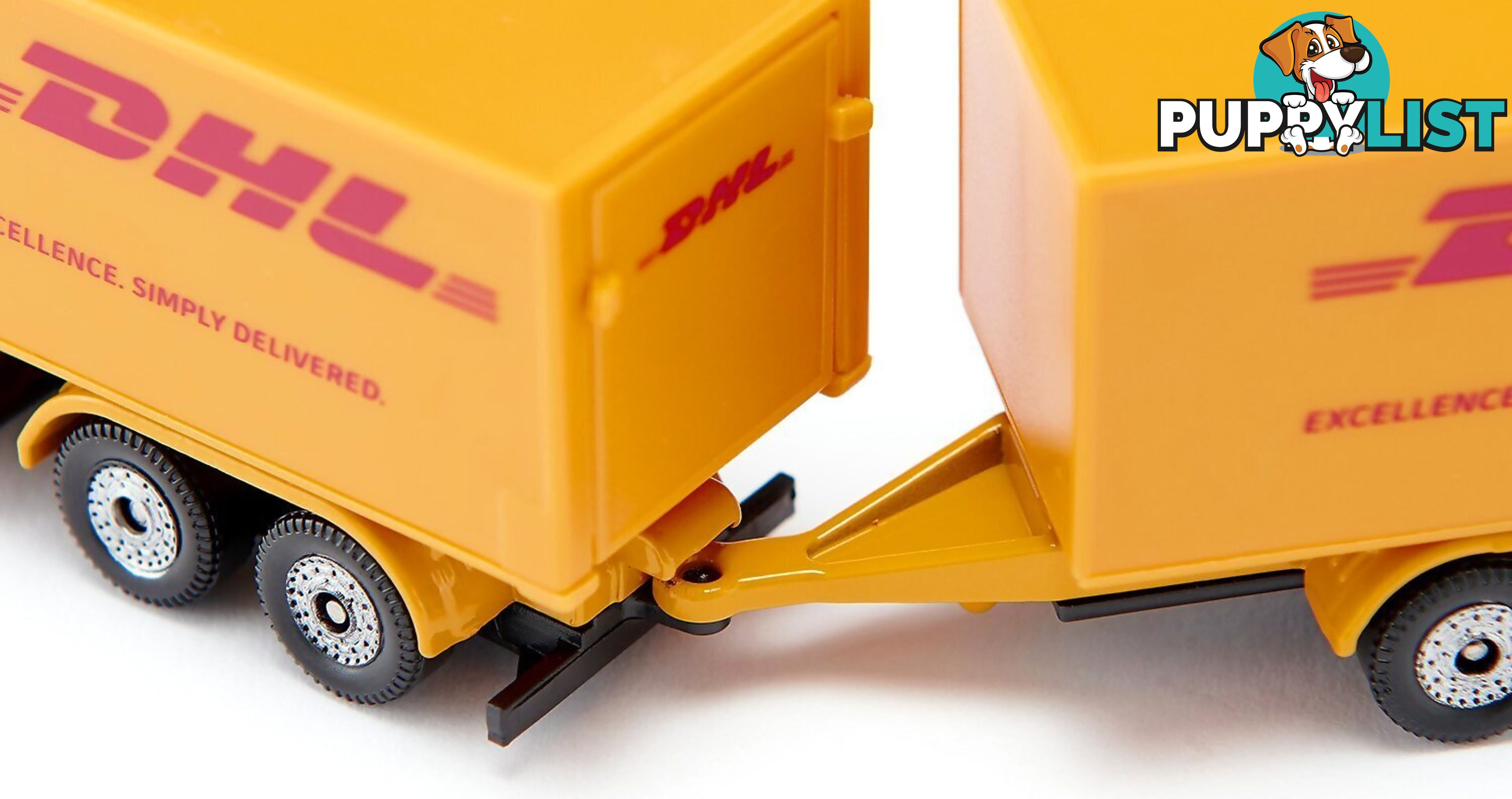 Siku - Dhl Truck With Trailer - Mdsi1694 - 4006874016945