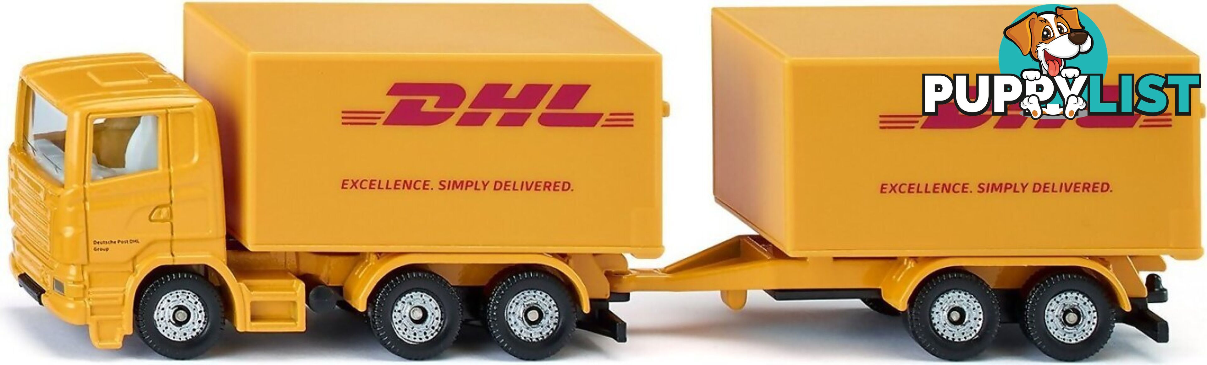 Siku - Dhl Truck With Trailer - Mdsi1694 - 4006874016945