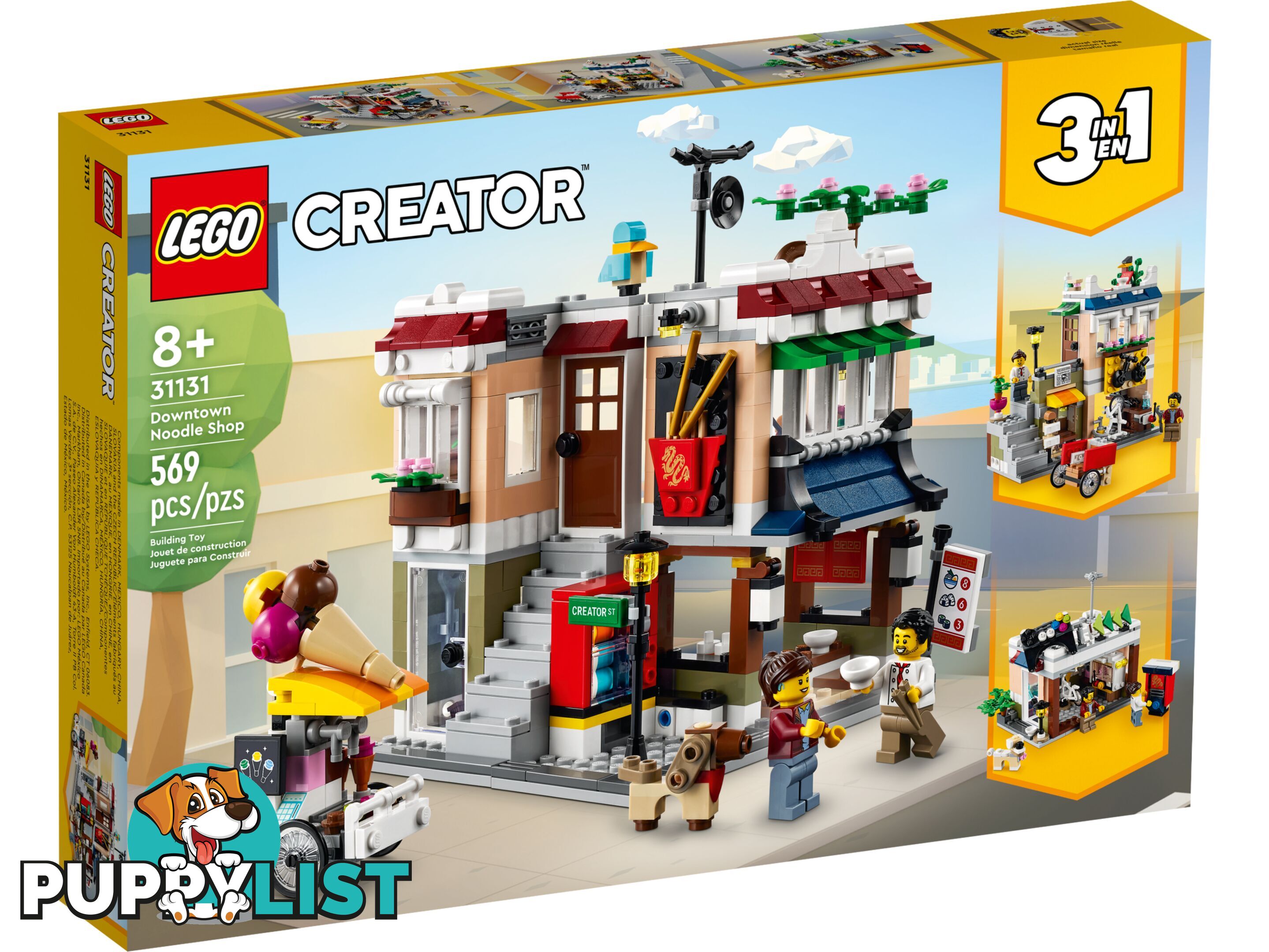 LEGO 31131 Downtown Noodle Shop - Creator 3-in-1 - 5702017153223