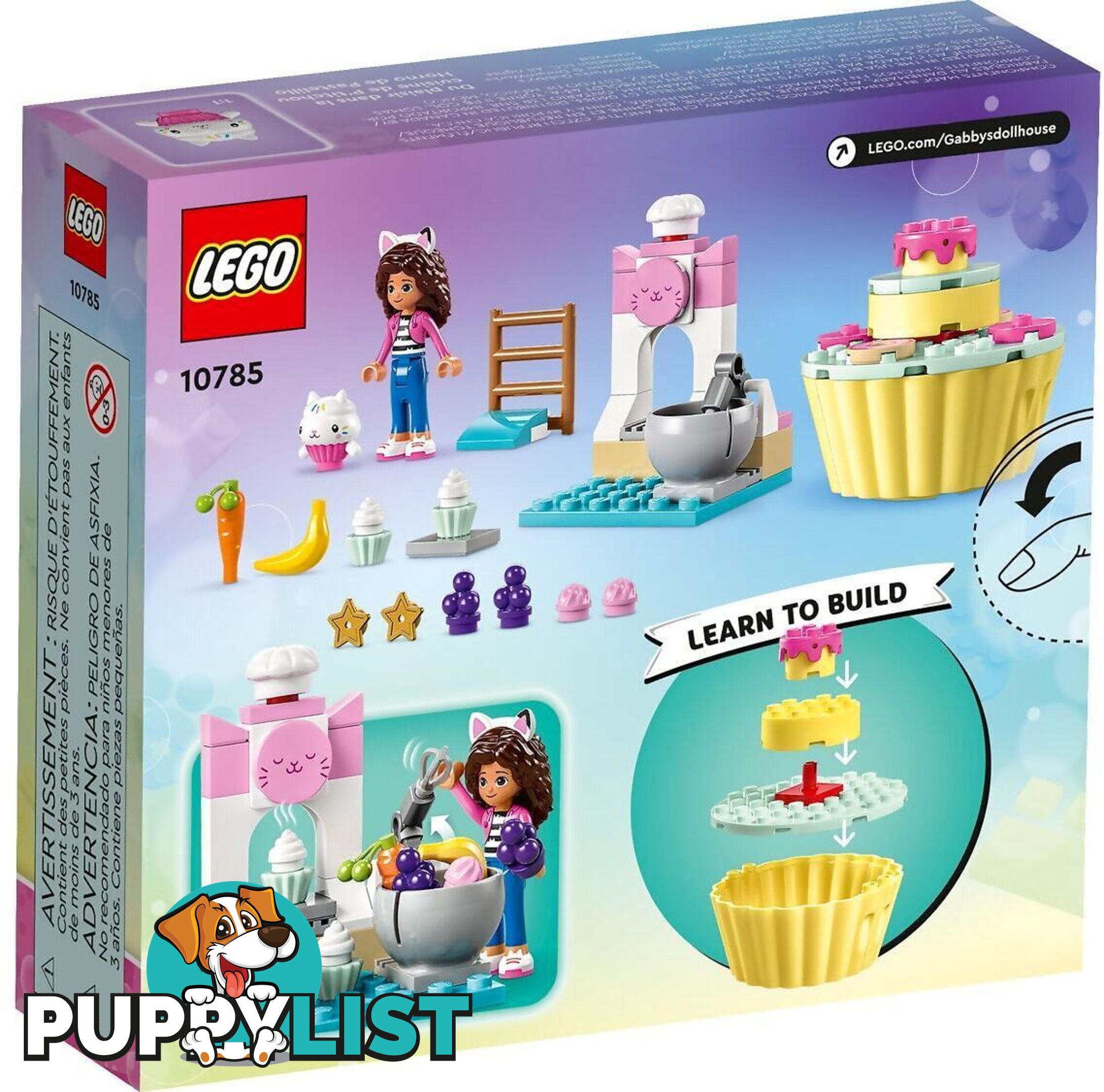 LEGO 10785 Bakey with Cakey Fun - Gabby's Dollhouse 4+ - 5702017424095