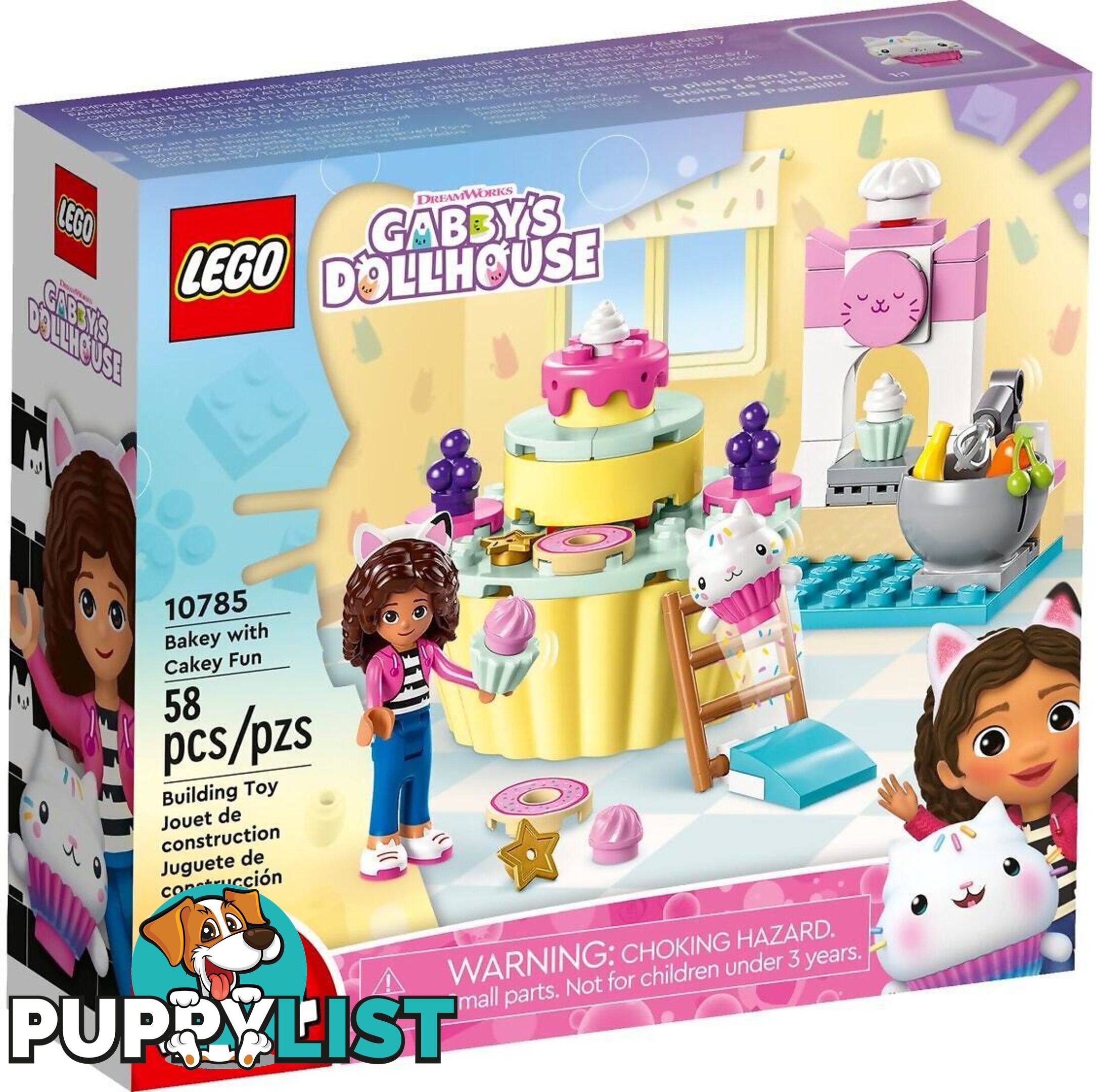 LEGO 10785 Bakey with Cakey Fun - Gabby's Dollhouse 4+ - 5702017424095