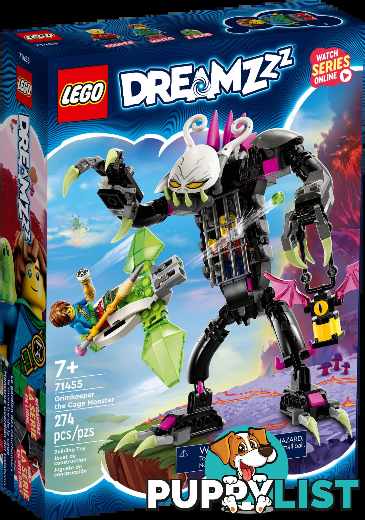 LEGO 71455 Grimkeeper the Cage Monster - DreamZzz - 5702017419251