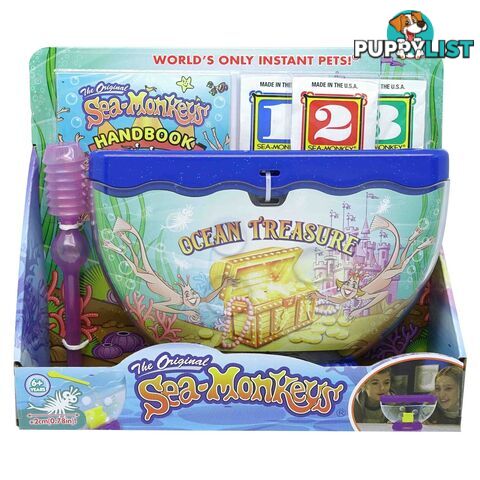 Sea Monkeys - The Original Sea Monkeys - Ocean Treasure Assorted Colours - Art66527 - 4894166232278