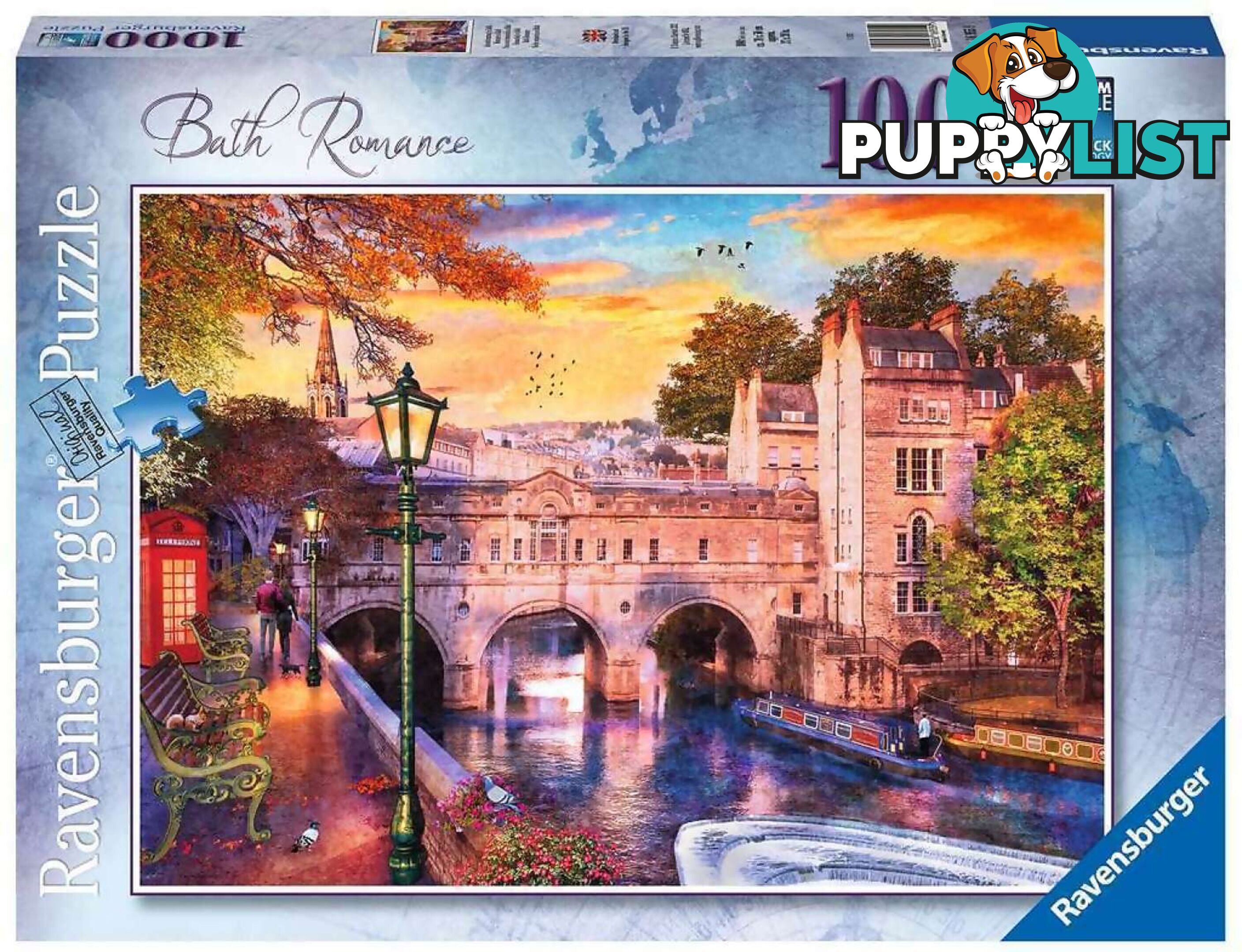 Ravensburger - Bath Romance Jigsaw Puzzle 1000pc - Mdrb16955 - 4005556169559