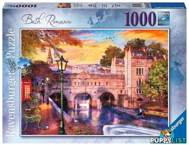 Ravensburger - Bath Romance Jigsaw Puzzle 1000pc - Mdrb16955 - 4005556169559