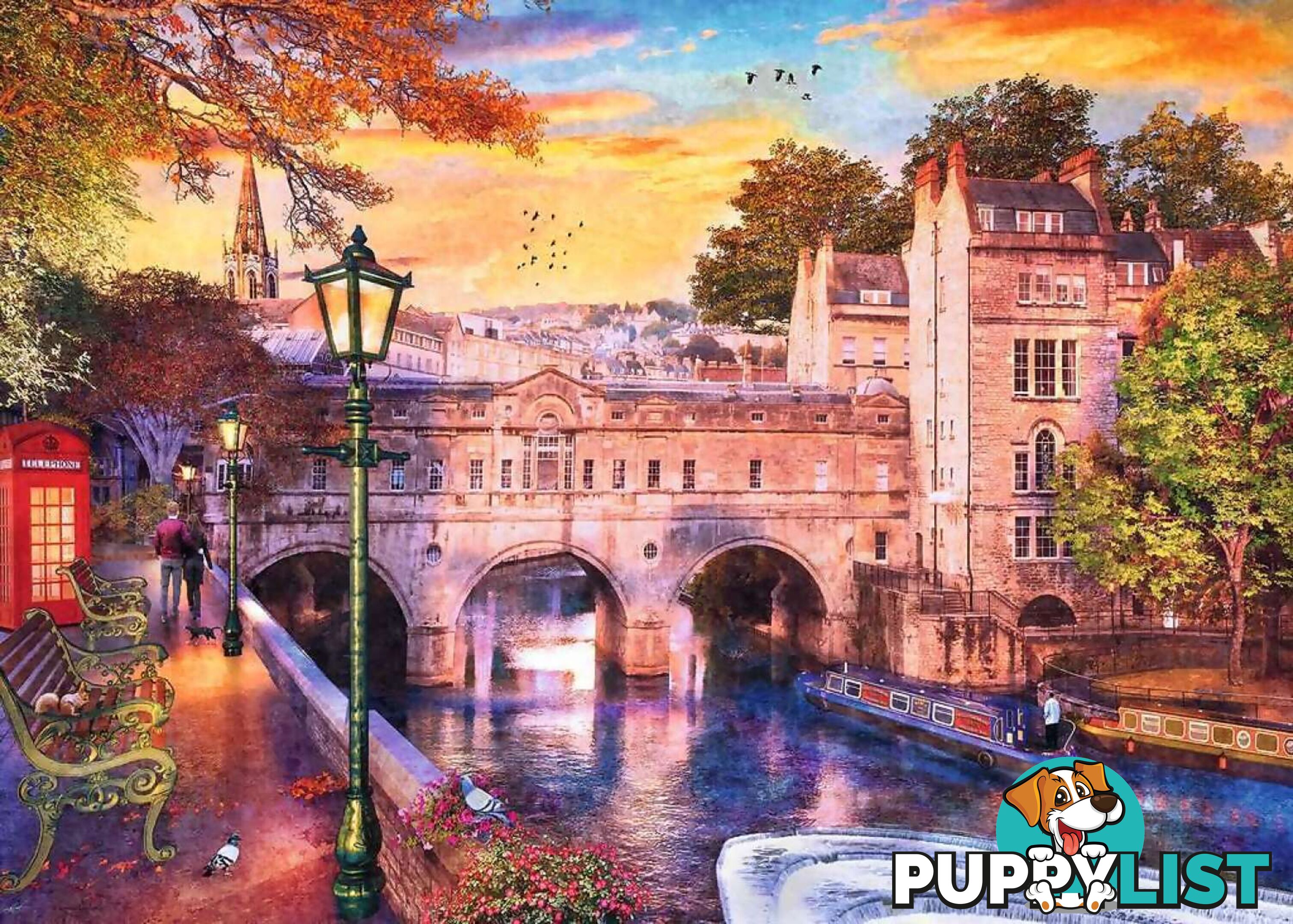 Ravensburger - Bath Romance Jigsaw Puzzle 1000pc - Mdrb16955 - 4005556169559