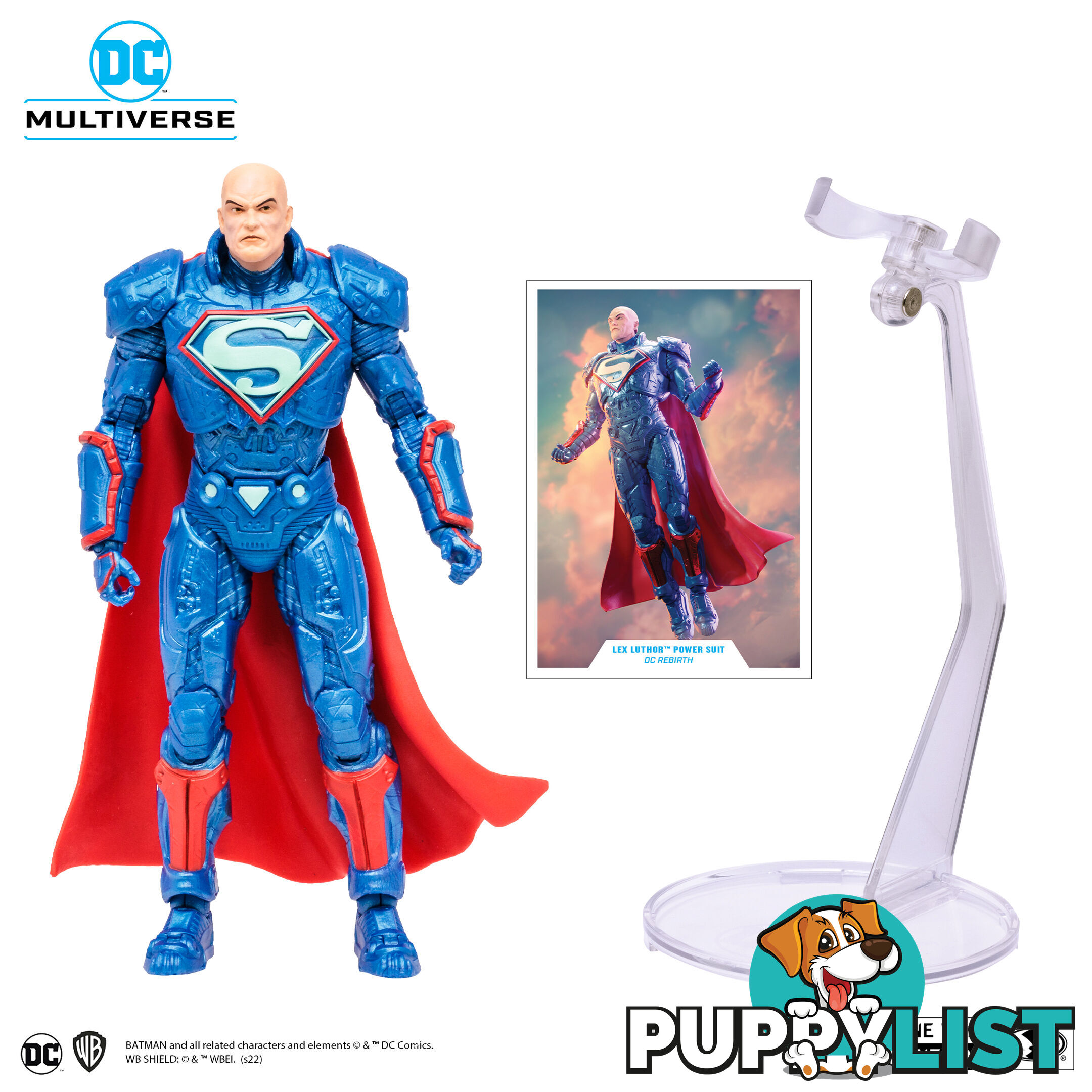 Lex Luthor Power Suit (gold Label)  Dc Multiverse Figure Mcfarlane Toys - 15196 - 787926151961