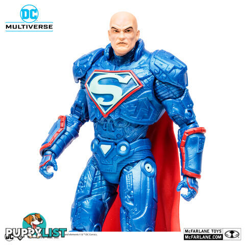 Lex Luthor Power Suit (gold Label)  Dc Multiverse Figure Mcfarlane Toys - 15196 - 787926151961