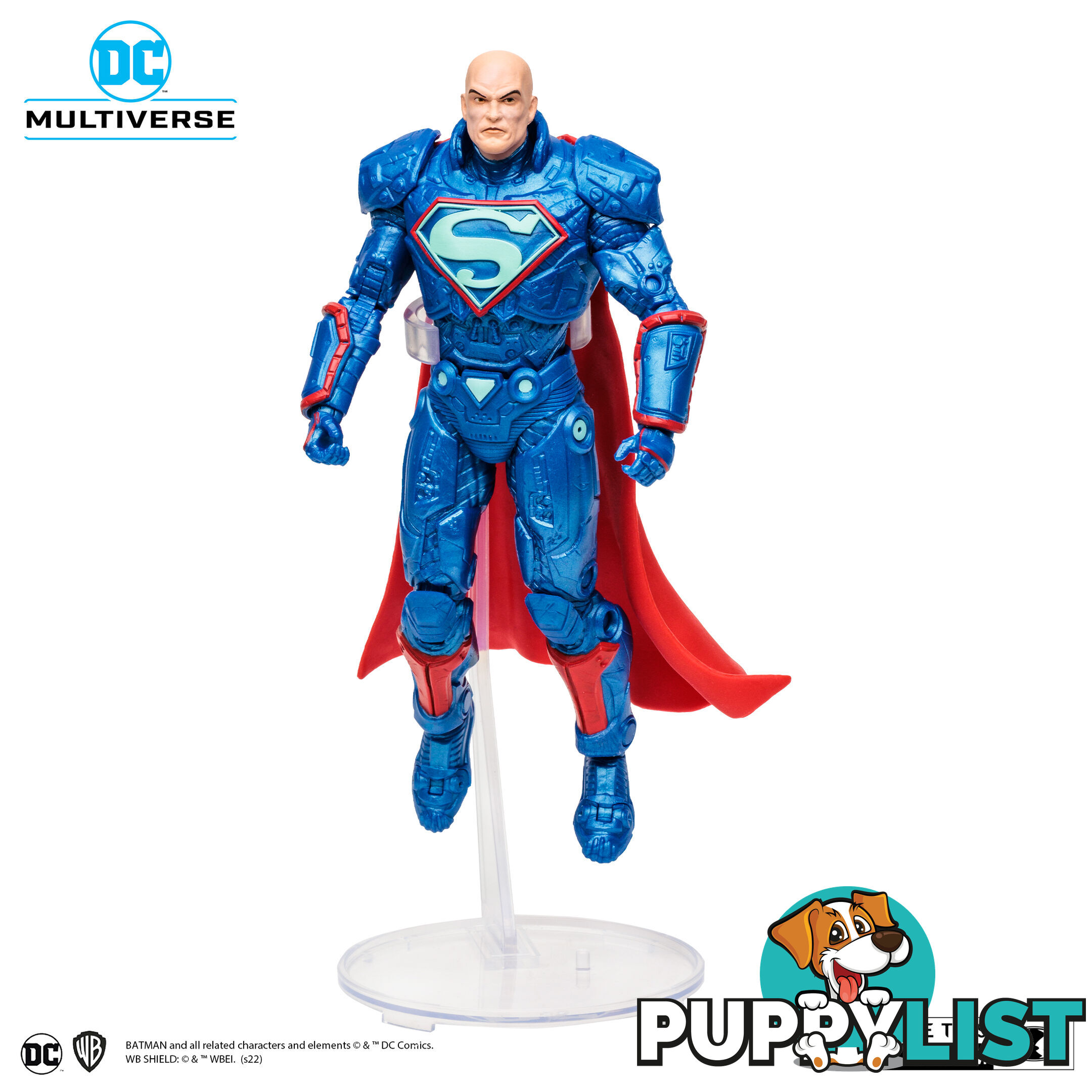 Lex Luthor Power Suit (gold Label)  Dc Multiverse Figure Mcfarlane Toys - 15196 - 787926151961