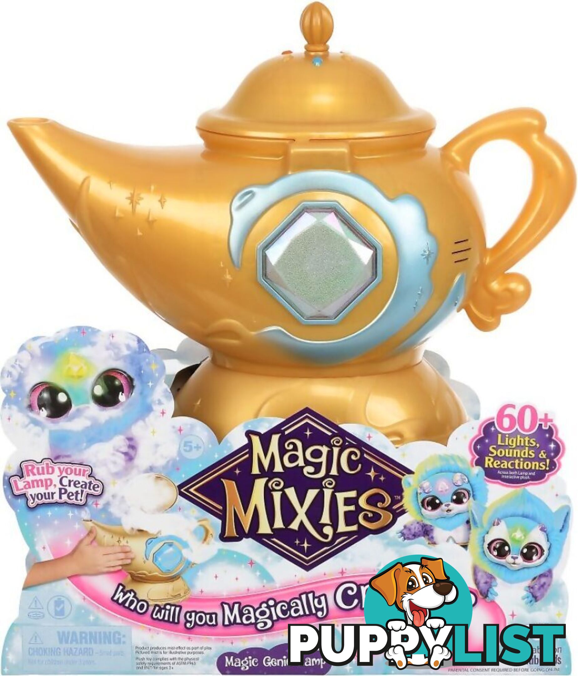 Magic Mixies - Magic Genie Lamp â€“ Blue - Mj14833 - 630996148334