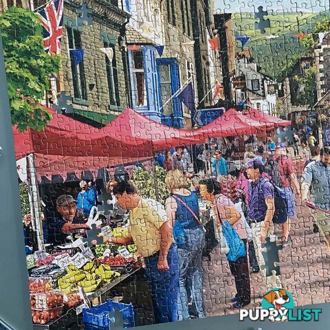 Gibsons - Keswick Market Town Bustling High St - Jigsaw Puzzle 1000pc - Jdgib063127 - 5012269063127