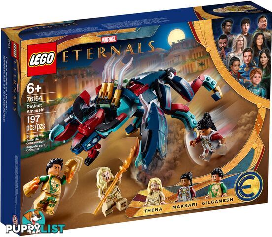 LEGO 76154 Marvel Deviant Ambush - Marvel Eternals Super Heroes - 5702016619355