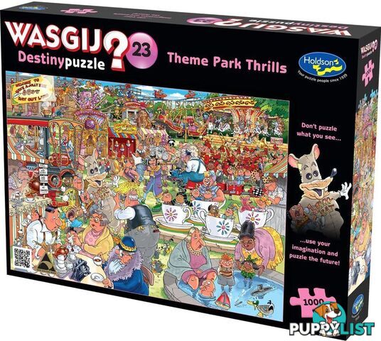 Wasgij - Destiny 23 -theme Park Thrills - Holdson Jigsaw Puzzle 1000 Pieces - Jdhol774197 - 9414131774197