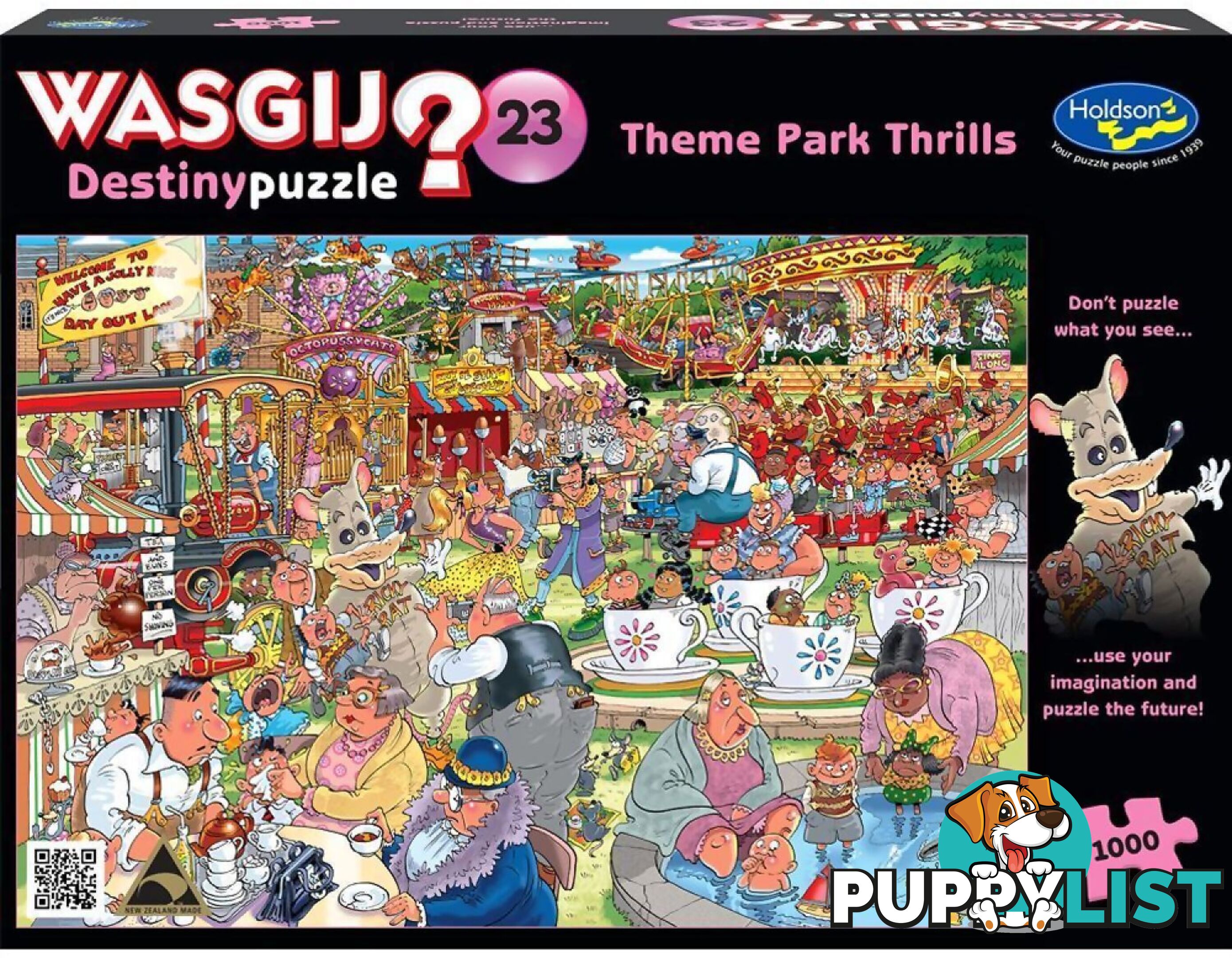 Wasgij - Destiny 23 -theme Park Thrills - Holdson Jigsaw Puzzle 1000 Pieces - Jdhol774197 - 9414131774197